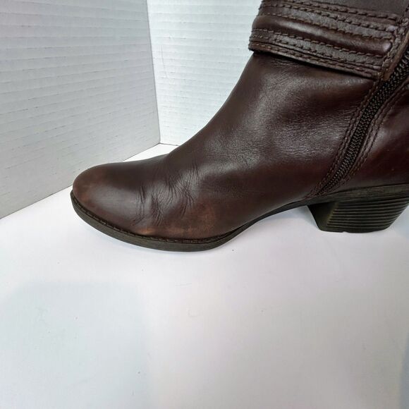 Bandolino B Dulla Riding Boots Leather Knee High Horsebit Brown Equestrian 10 - Picture 14 of 16